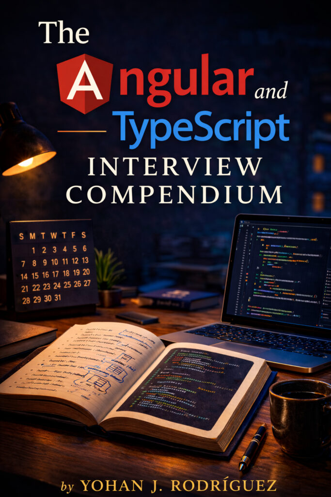 Cover of The Angular and TypeScript Interview Compendium
