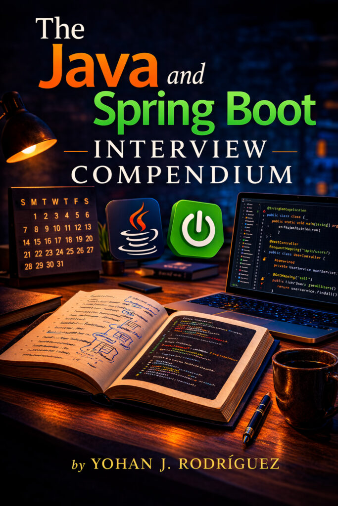 Cover of The Java and Spring Boot Interview Compendium