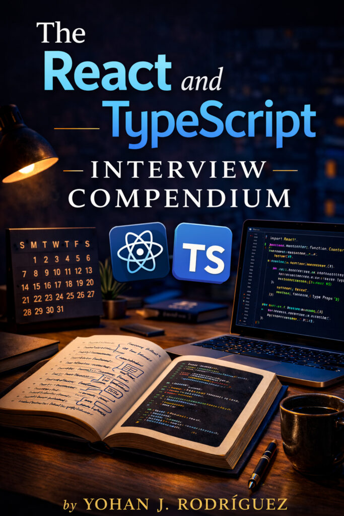 Cover of The React and TypeScript Interview Compendium